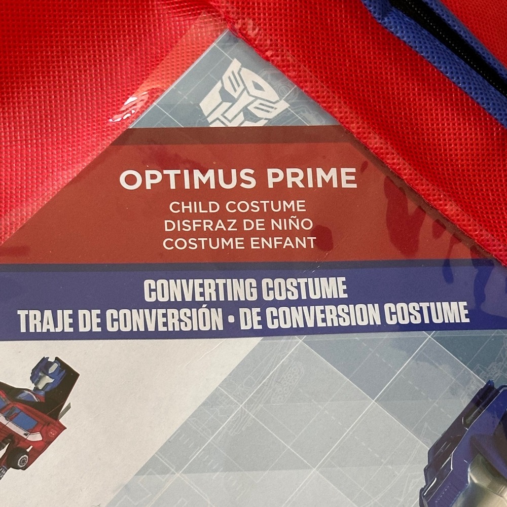 Disguise Transformers Optimus Prime Converting Costume Kids Halloween M 8-10 - Picture 4 of 15